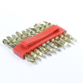 Schroevendraaier bit-set 10 delig